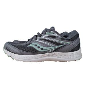 Saucony Athletic Shoes Women 8.5 Cohesion 13 Gray Mint Running Sneakers S10563-2